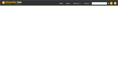 Desktop Screenshot of december-sun.com